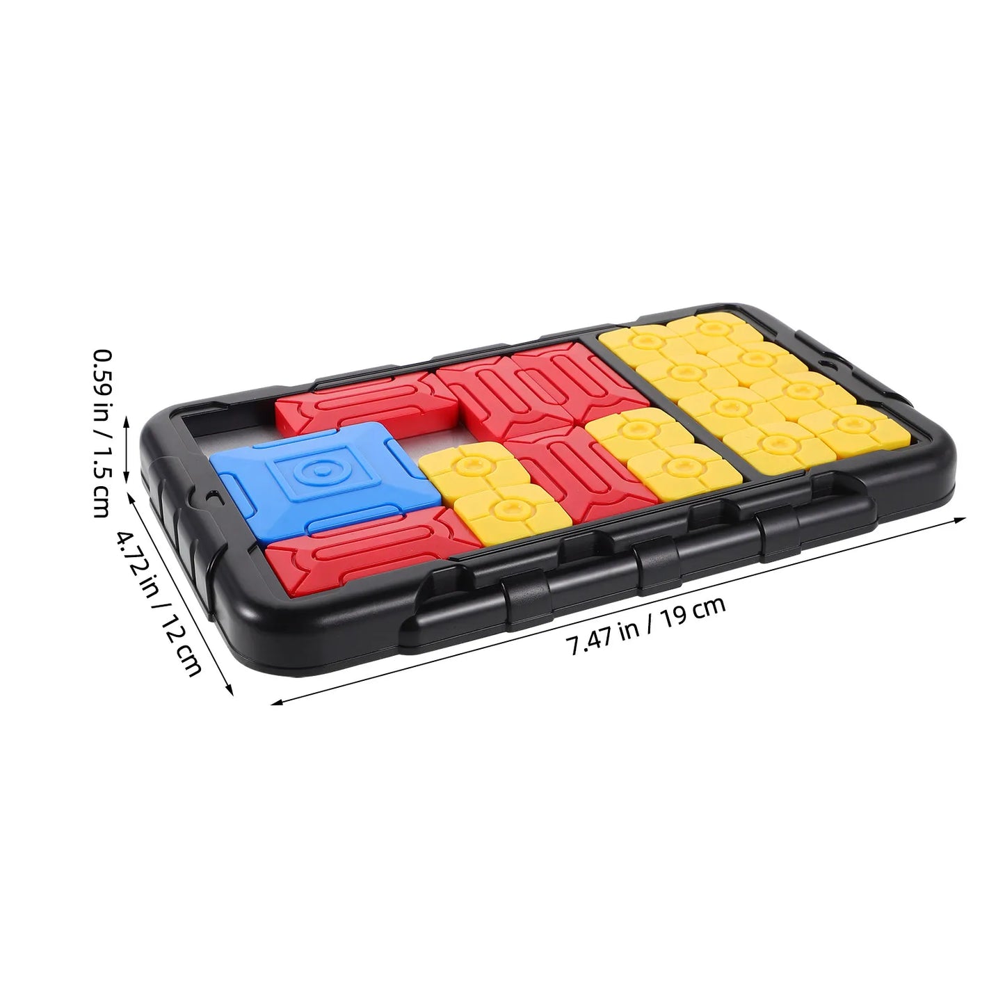 Sliding Puzzle Game Huaron Road Brain Teaser for Kids Adults Enhances Logical Thinking Spatial Imagination Cognitive Skills
