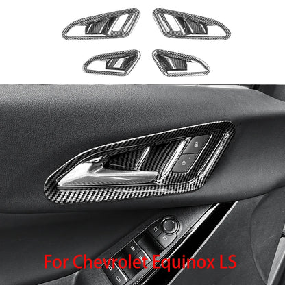 For Chevrolet Equinox Premier 2025 2026 Inner Door Handle Bowl Frame Cover Trim Automotive Interior Accessories LHD