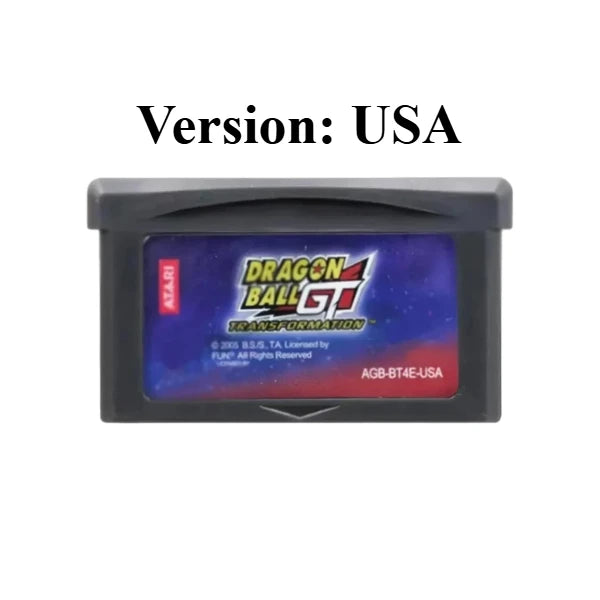 Dragon Ball Z GT GBA Game Cartridge Legacy of Goku Buu's Fury for Advance Retro Action Game Card for Anime Fans Collection