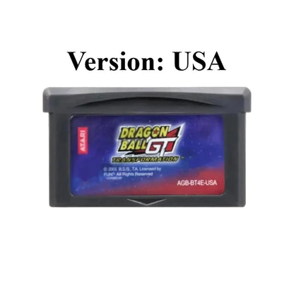 Dragon Ball Z GT GBA Game Cartridge Legacy of Goku Buu's Fury for Advance Retro Action Game Card for Anime Fans Collection