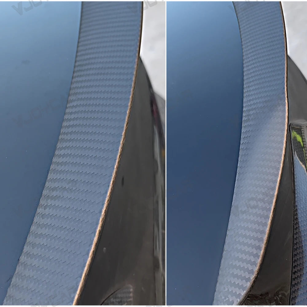 New Performance Version Real Carbon Fiber Spoiler For Tesla Model 3 Highland Rear Carbon Trunk Wing 2023 + Auto Accessories