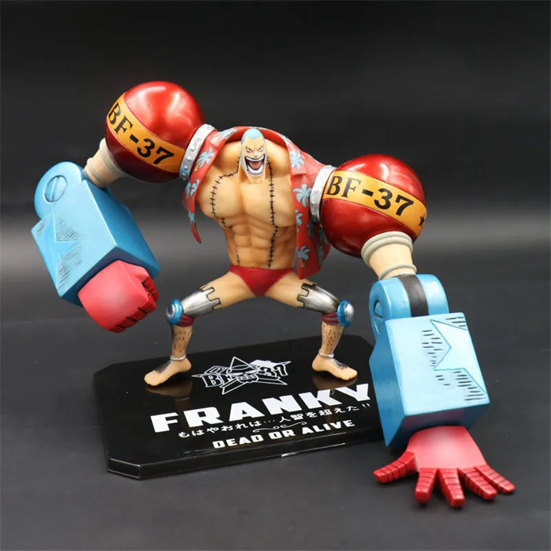 One Piece Franky Zero New World Two Years Later Battle Version Boxed Pvc Figure Anime Collectible For Adult Collectors