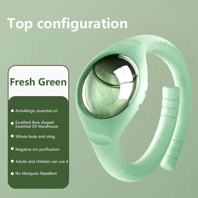 Mosquito Oil Repellent Bracelets Anti Mosquitoes Bite Wristband Outdoor Mosquitoes Bracelet With Natural Essential Oil 2025 ﻿New