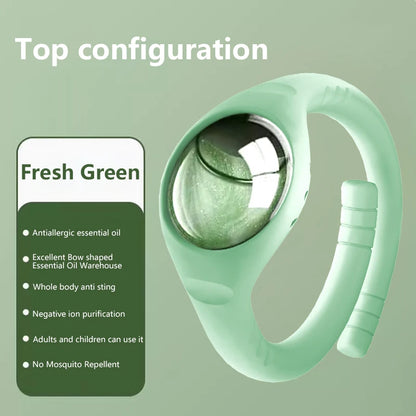 Mosquito Oil Repellent Bracelets Anti Mosquitoes Bite Wristband Outdoor Mosquitoes Bracelet With Natural Essential Oil 2025 ﻿New