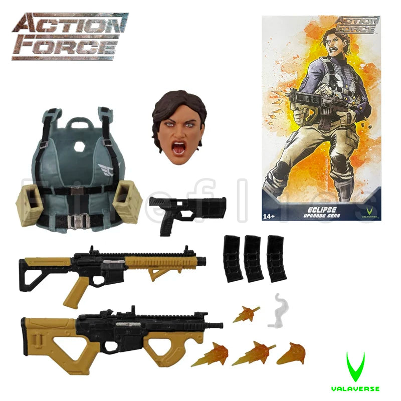 1/12 6inches Valaverse Action Force Action Figure Wave 3.1 Anime Model For Gift