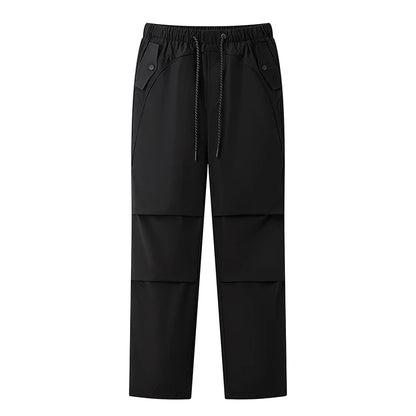 90 Duck down Waterproof Men's Winter Outdoor Straight Leg Pants Anti-Cold Fashionable Urban Style Long Trousers for Casual Use