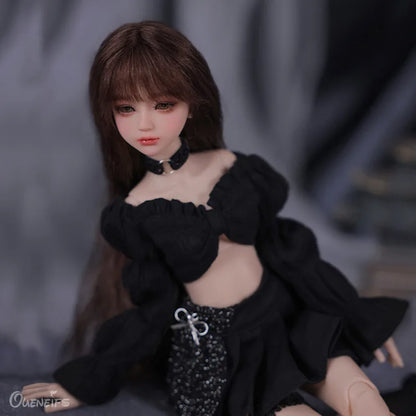 Shuga Fairy Aurola 1/6 BJD Doll Resin Toys  Surprise Gift Korean Style Glitter Skirt  For  Birthday YOSD Tiny Cute