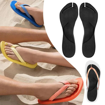 Silicone Sandals Cushions Nonslip Arch Support Soft Pads for Comfortable Shoes Inserts Shopping Walking