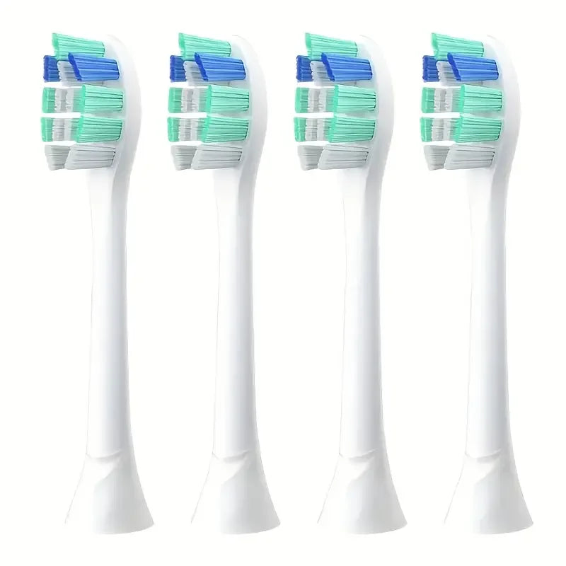 Replacement Toothbrush Heads For HX6730/HX6721/HX3216/HX9362/HX3210/HX6013/HX9063/HX6063 Bright White Brush Heads Nozzles C3 W3