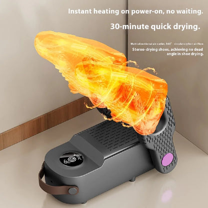 HOMEFISH Automatic Timing Shoe Dryer Deodorizing Household Shoe Drying Device New Model for Footwear Care