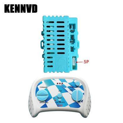 12V 40A 5Pin 7Pin DK-F650 Childrens Electric Car Control Box,Baby Ride on Car 24V High Power Bluetooth Remote Control Receiver