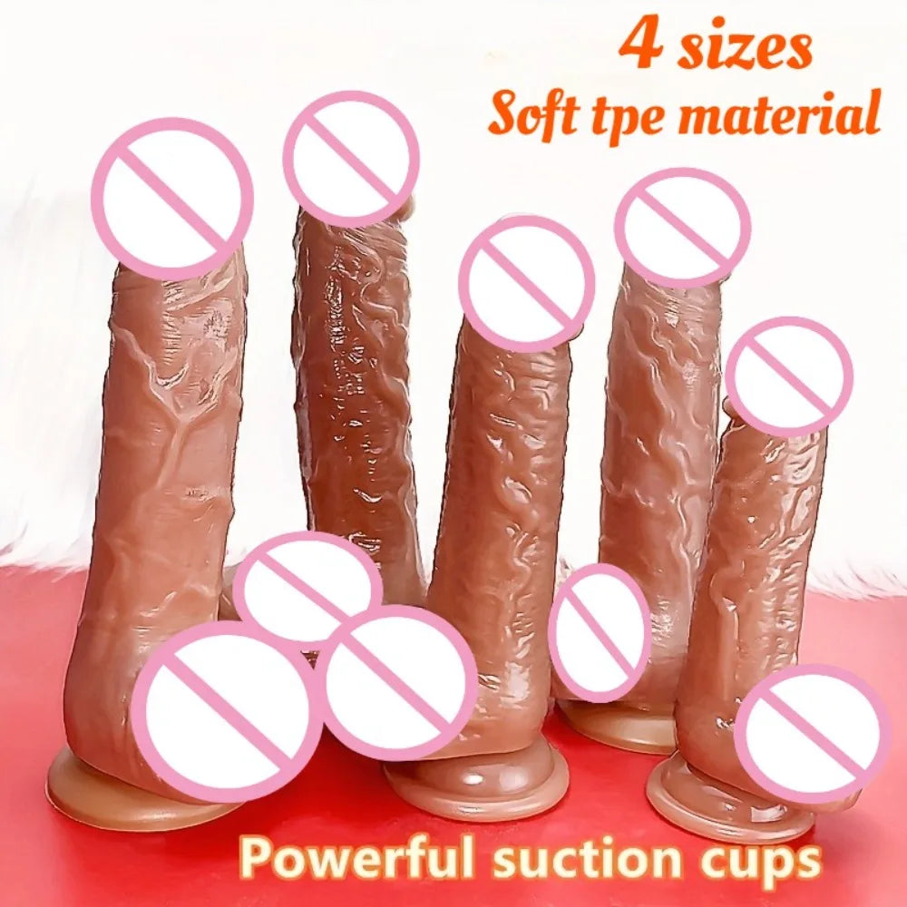 Penis Adult Sex Toy Suction Cup Female Masturbators Adult Sex Toys Dildos Masturbation Realistic Dildo Women Couples Pleasure 18