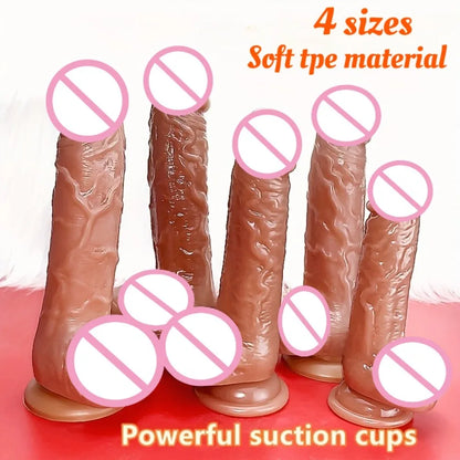 Penis Adult Sex Toy Suction Cup Female Masturbators Adult Sex Toys Dildos Masturbation Realistic Dildo Women Couples Pleasure 18