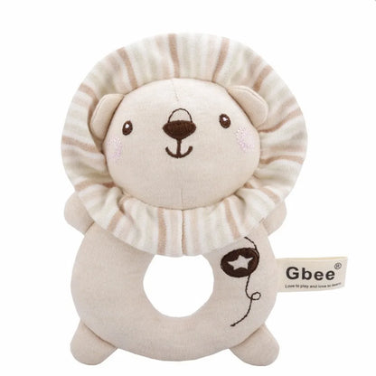 Creative Cartoon Animals Baby Hand Shaker Soft Child Educational Handbells Newborn Comfort Toy Baby Comfort Toys Infant Rattle