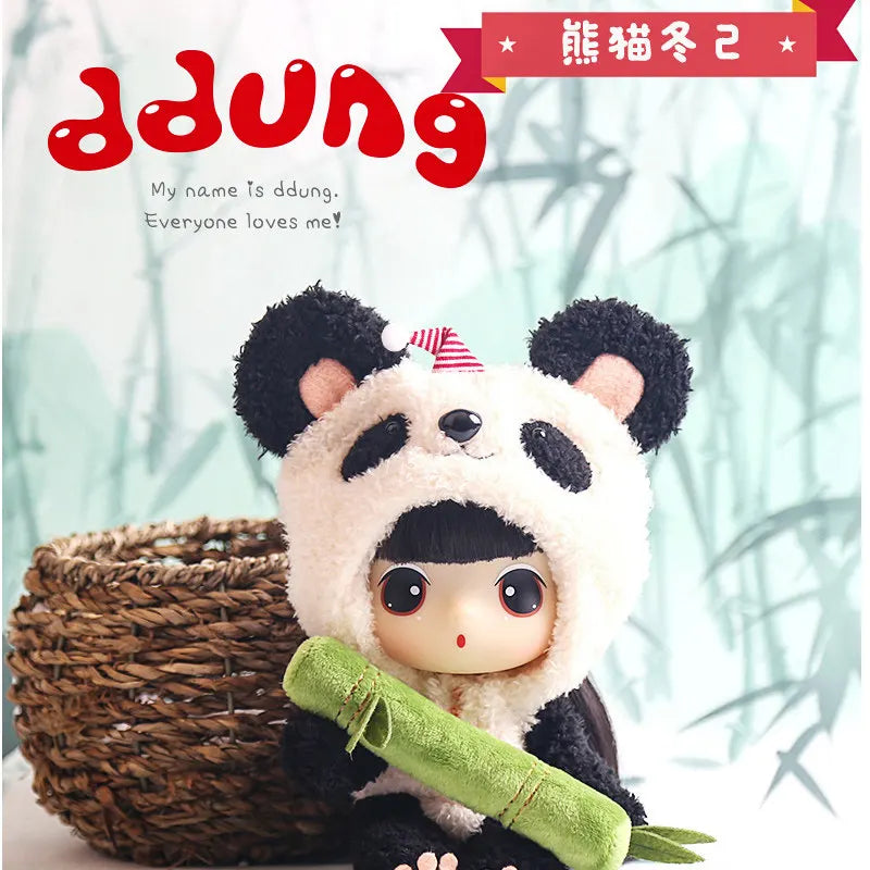 Genuine Ddung Dress Up Doll Collection 18cm Cute Joint Doll Fashion Toys Collect Model Ornament Girl'S Birthday New Year Gift