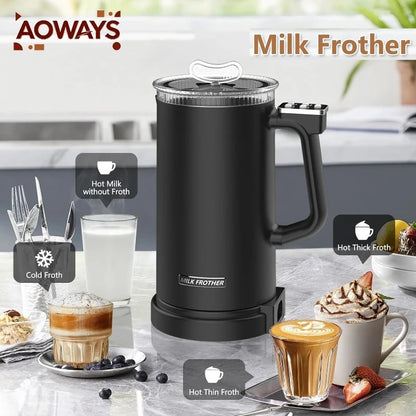 MF06 4-in-1 Electric Milk Frother Electric Grinder Espresso Machine Coffee and Tea Makers Mixer Machine Grinder Machine Grinder