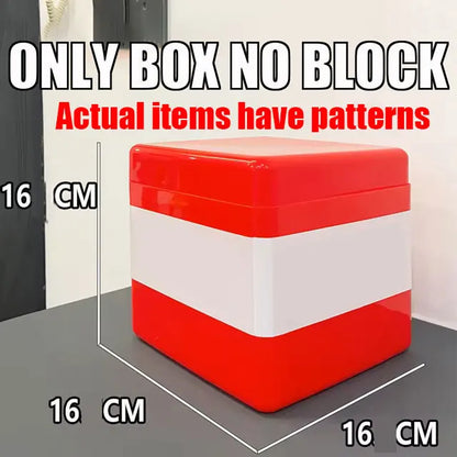 16cm Big Storage Box Magnetic Building Blocks Mine Magnet World Set Puzzle Toys For Kids Montessori Sensory Cubes Birthday Gifts