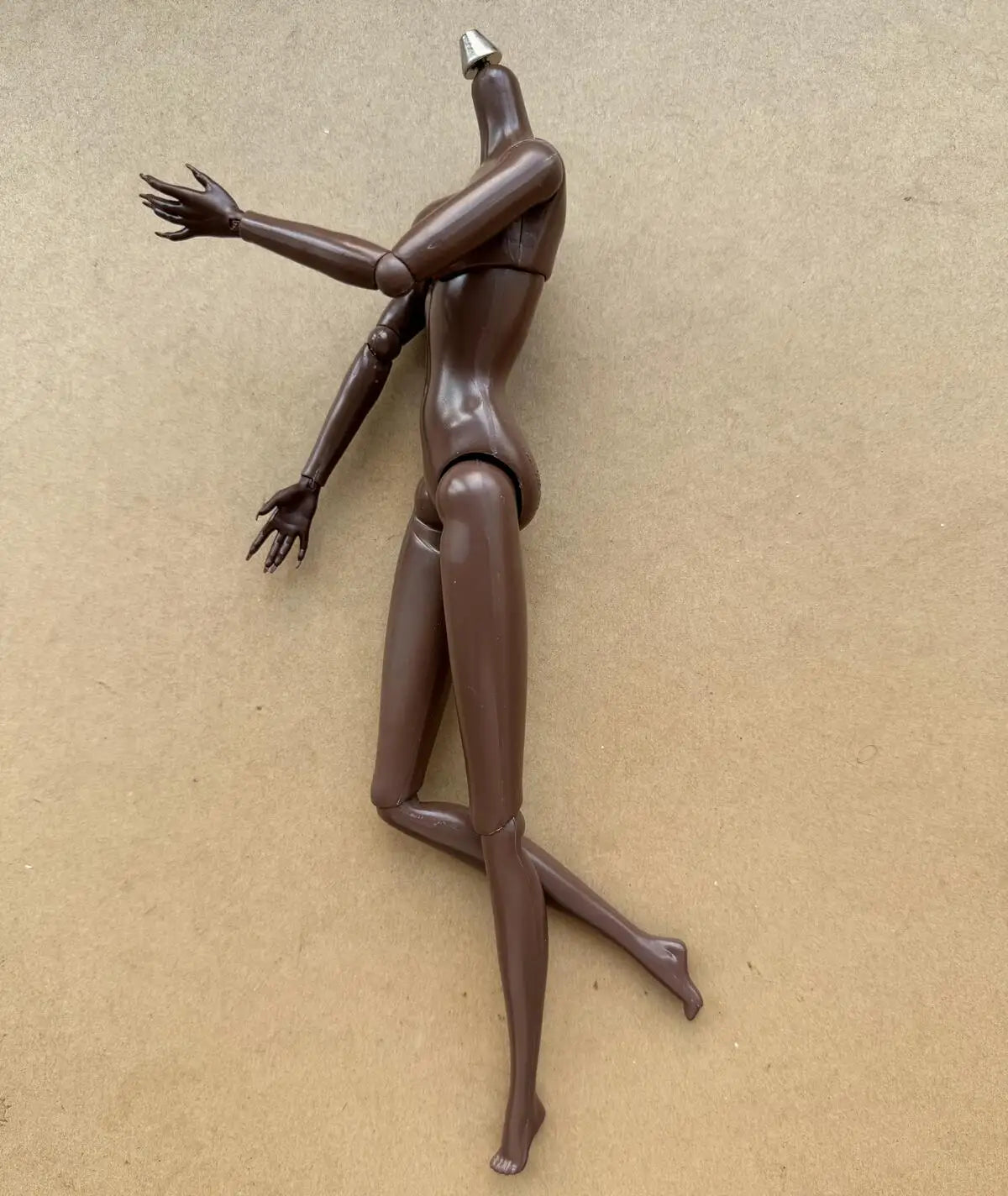 Original LULY Doll Body 8 Skin Tones High Quality Big Boobs 29CM 1/6 Replacement Body For Barbi/FR/IT Doll Heads