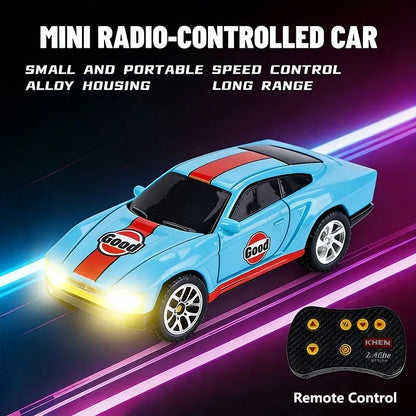 2026 Upgraded RC Car 1:64 Mini Alloy RC Drift Car Easy to Carry, 60mins Life.  Exquisite Gift Box An Ideal Toy Gift for Children