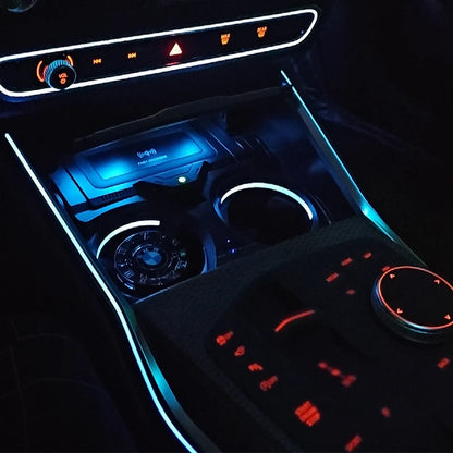 Center Console Saddle Light For BMW G20 G22 G80 G82 M3 M4 i3 i4 3/4 Series 11 Colours  Aamp Ambient Light Interior Mouldings