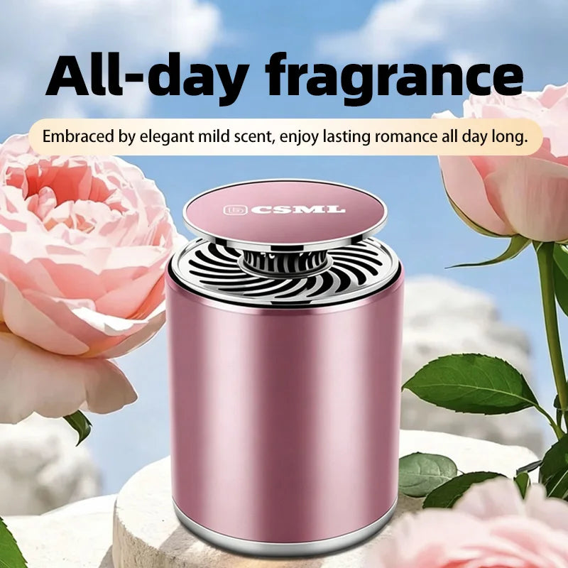 Car Fragrance New Model for Cars, Long-Lasting Light Fragrance Balm, Solid Scent for New Cars, Deodorizing Fragrance Paste, Cologne Gardenia Scent