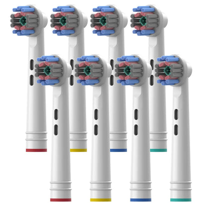 Replacement Brush Heads For Oral Toothbrush -B Fit Advance Power/Pro Health/3D Excel/Vitality Precision Clean BristlesD100 D25