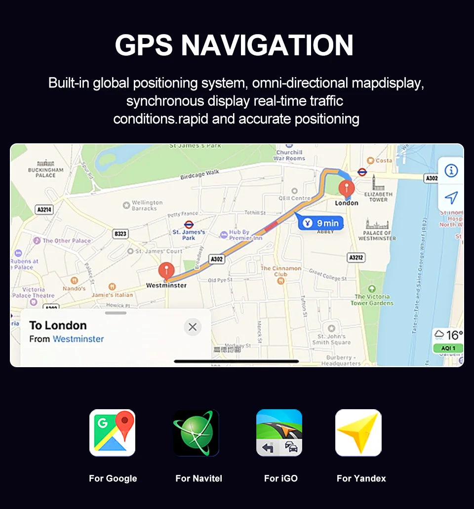 Android Car Radio 7' Multimedia Wifi GPS for Suzuki Grand Vitara 3 2005-2015 with Carplay AndroidAuto Stereo