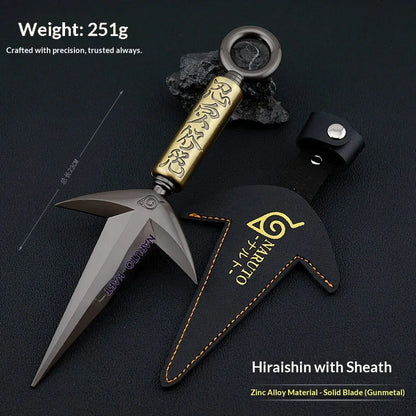 Naruto Metal Shuriken Rotatable Bearing Ninja Star Anime Peripheral Cosplay  Model Collectible Decor For Anime Enthusiasts