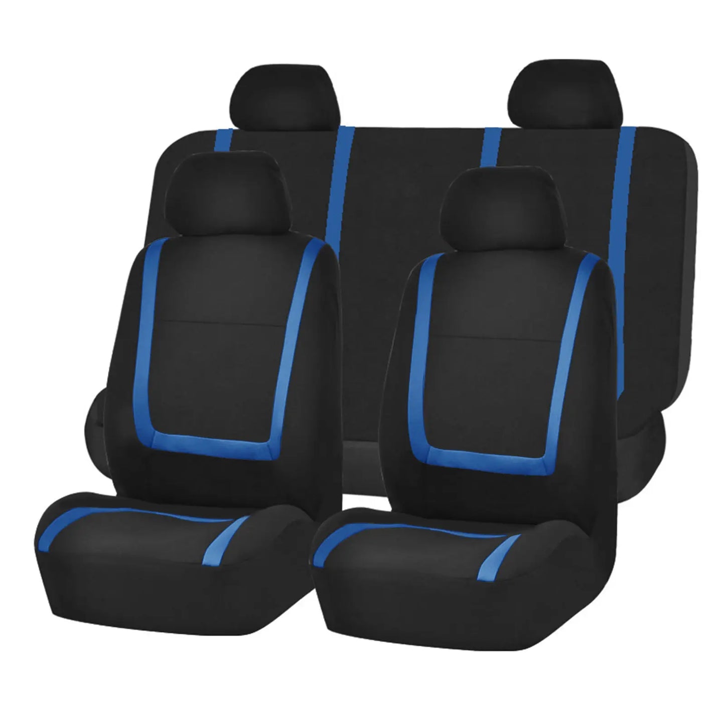 2/5Seats Fabric Car Seat Covers For Peugeot 508 207 307 407 3008 206 2008 208 sw 308 107 301 408 5008 4008 Rifter Traveller RCZ