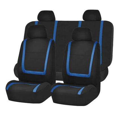 2/5Seats Fabric Car Seat Covers For Peugeot 508 207 307 407 3008 206 2008 208 sw 308 107 301 408 5008 4008 Rifter Traveller RCZ