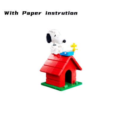 2026 Anime Dog Bricks Building Blocks Compatible 964pcs Creative Movie Doghouse Dispaly Model Birthday Gifts for Adults Toys