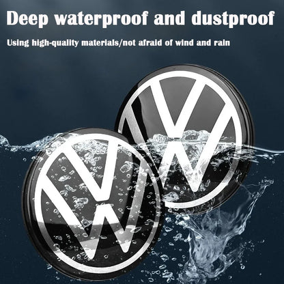4pcs 56mm 65mm VW floating Car Wheel Center Caps Hubcap Cover for VW Jetta MK5 Golf Passat styling CC Golf 3B7601171 1J0601171