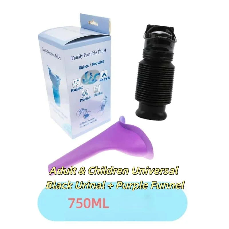 Portable Female Urination Device Foldable Standing Urinal for Outdoor Travel Car Emergency Use