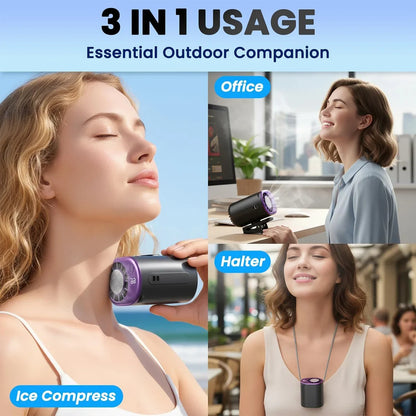 Car Clip Fan Mini Portable Outdoor Clip Umbrella Fan 199 Speed Waist Clip Electric fan 360 USB Rechargeable Desktop Cooling fan