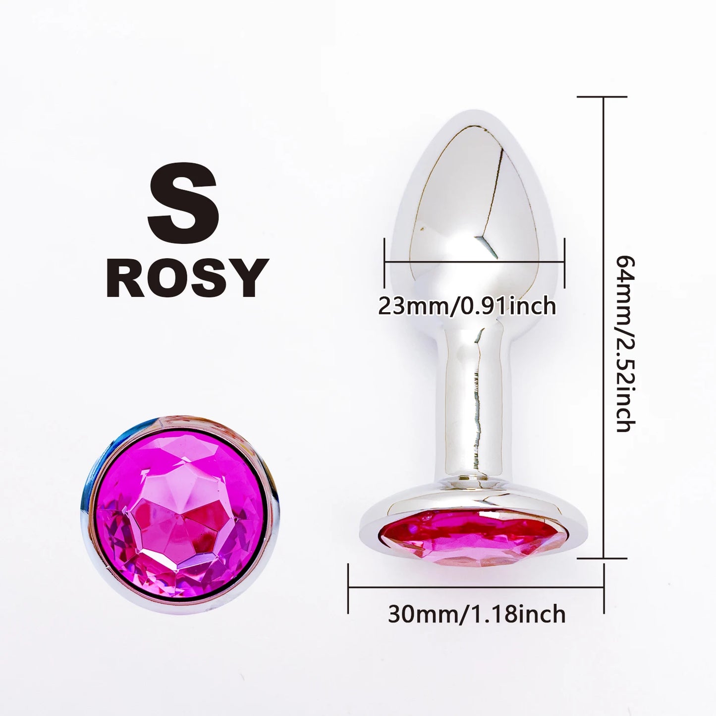 Metal Anal Plug Set 5 Size Butt Plug Sex Toy for Couples Adult Game Masturbator Anus Stimulation Toys for Women And Men