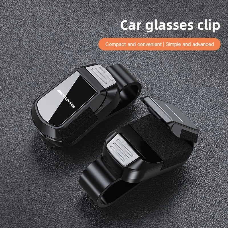 Car Sun Visor Glasses Clip Sunglasses Storage Bracket For Mercedes Benz AMG A B C E G CLA W211 W203 W204 W210 W124 C300 C260
