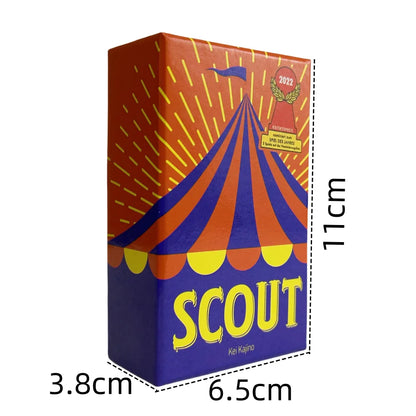 Scout Card Game Circus Scout Board Game 2-5 People Poker Card Deck For Party Wholesale
