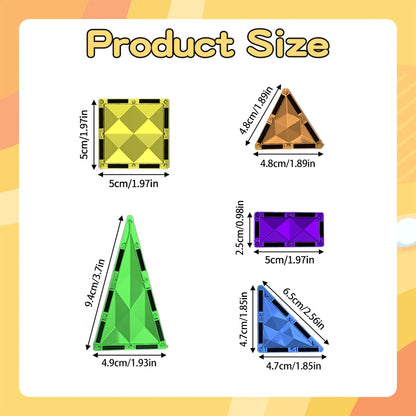 Magnetic Building Block Toys Magnetic Force Plate Small Size, Birthday Holiday Gifts, Back-To-School Gifts