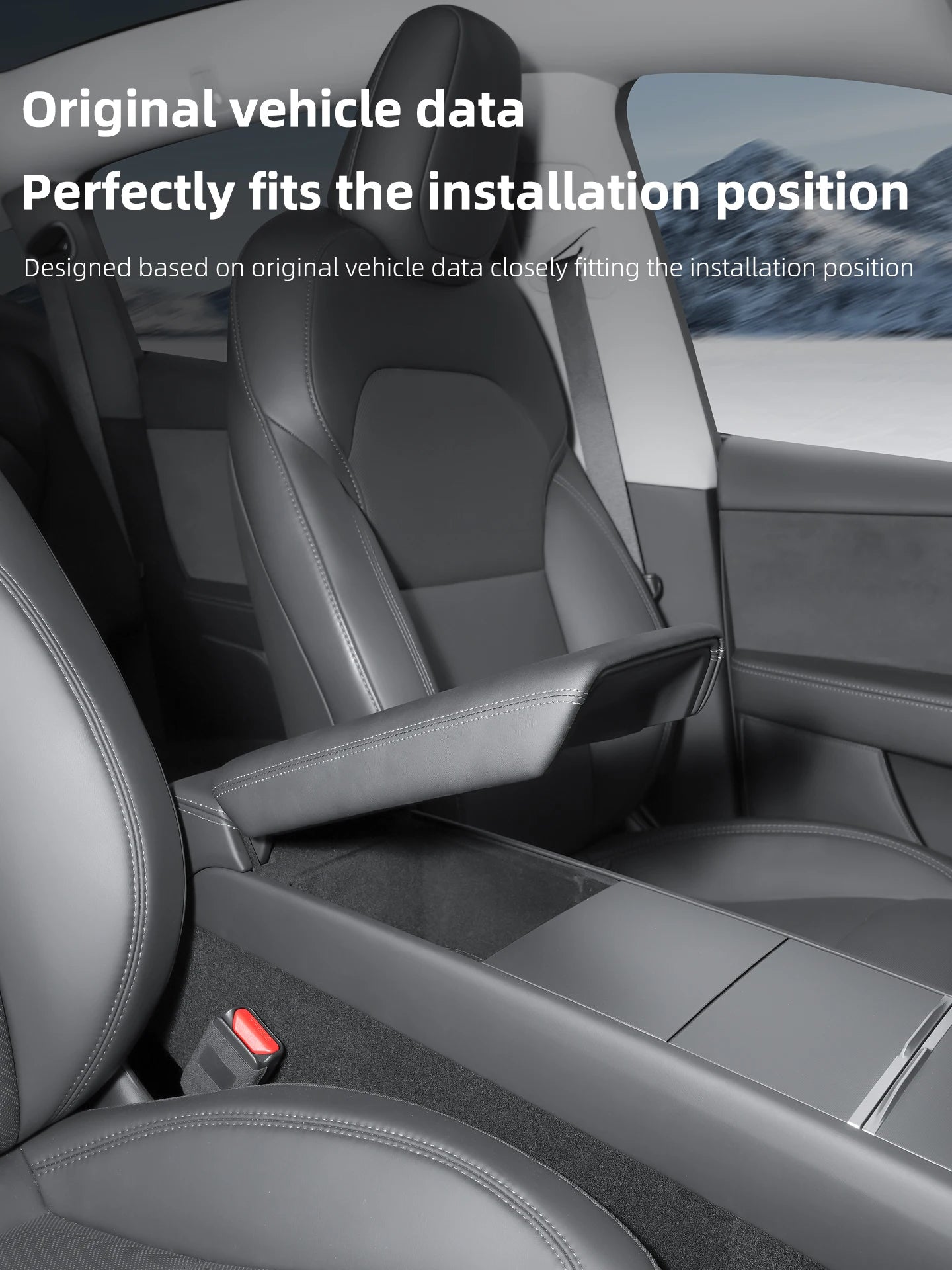 For Tesla Model Y Juniper Model 3 Highland  Armrest Box Protect Cover Soft Case Center Console Anti-Scratch 2026 Car Accessories