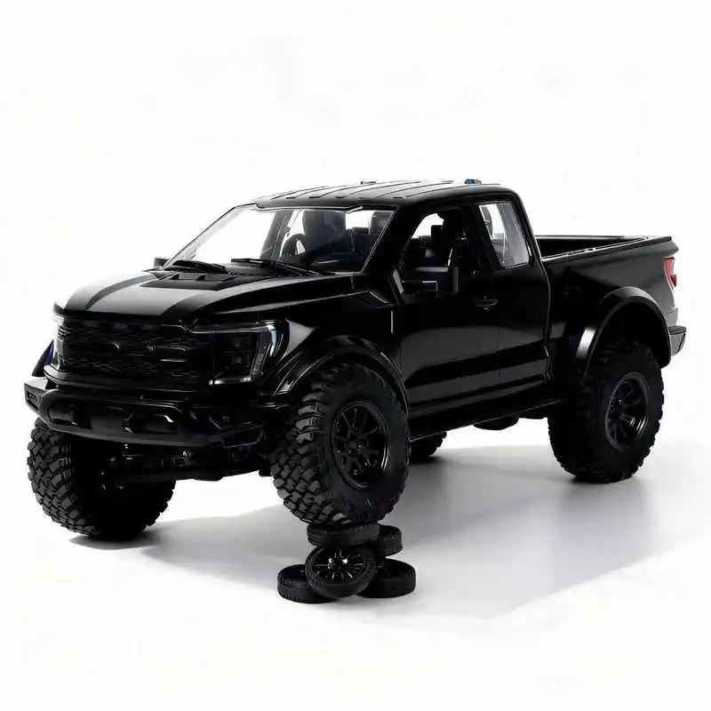 HX New F-150 Raptor 1:12 Large Scale 4WD Off-Road Vehicle Pickup Truck Remote Control Model Car RC Climbing Car Toy F150 Raptor