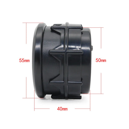 52mm Boost Gauge/Water Temp/Oil Temp/Oil Press/Voltage/Tachometer Gauge Digital Red led Black Case