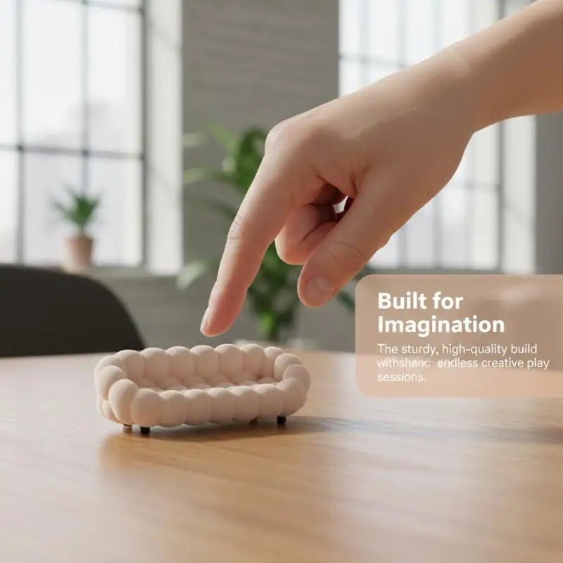 Cloud Sofa Model for Dollhouse - Miniature Living Room Furniture Decoration, Micro Scene Pretend Play Toy for Dolls House