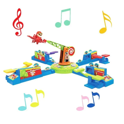 Looping Louie Spinning Plane Chicken Stealing Game Interaction Tabletop 2 3 4 Player Board Game Party Parent-child Funny Kid Toy