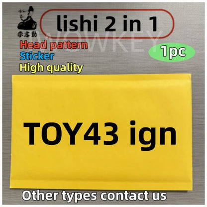 Lishi 2 in 1 Tool TOY2 TOY2014 TOY2018 TOY38R TOY40 TOY43 TOY43AT TOY43R TOY47 TOY48 TOY51 for TOY types