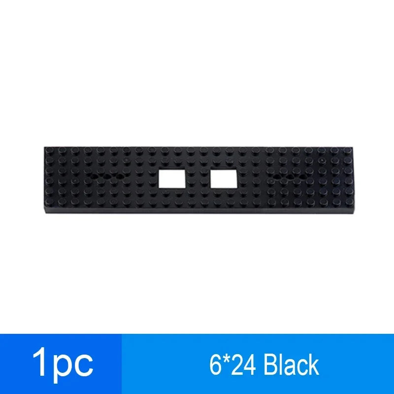 Technical Parts Train Motor 88002 MOC Pack Power Functions Battery Box Tracks Top Base Plate for Legoeds EV3 91994 74784 2871