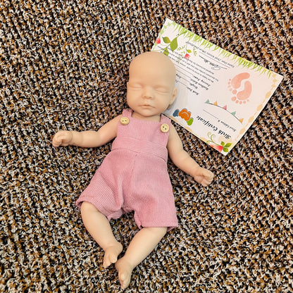 OtardDolls 25CM Unpainted Silicone Girls Whole Body Soft Solid Silicone 8 Styles Dolls Toys For Gifts Reborn Corpo De Silicone