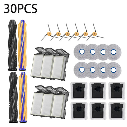 Dreame X60 Ultra/X60 Master/X60 Max Ultra  Accessory Robot Vacuums Cleaner Dust Bag Main Side Brush Hepa Filter Mop Cloths Spare