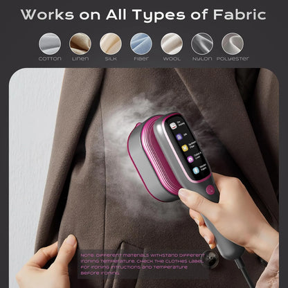 Portable Steamer Iron Steam Hanging Iron Professional Handheld 1200W Household Heating Portable Garment Steamer Clothing Surface