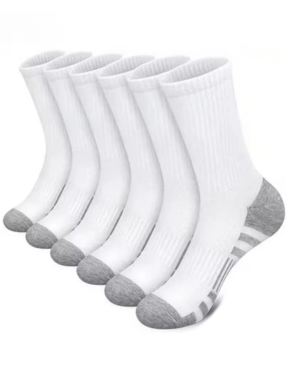 Men's 10/30 Pairs Running Socks Set Soft Comfortable Summer Sweat Wicking Breathable Sports Socks for Basketball And Active Life