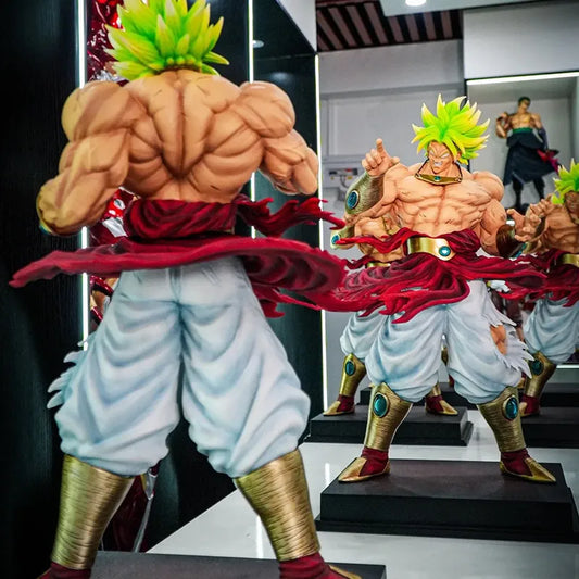 In Stock Dragon Ball Broly Anime Action Figure Premium Resin Statue Desktop Decoration Collectible Model Gift For Anime Lovers